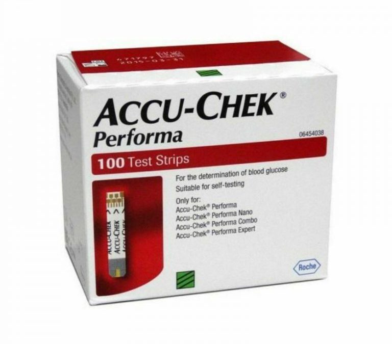 Accu Chek PERFORMA 100 Diabetes Glucose Test Strips