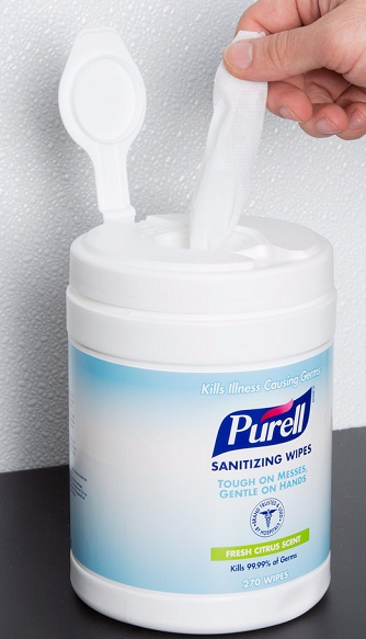 Purell® 9113-06 270 Count Hand Sanitizing Wipes